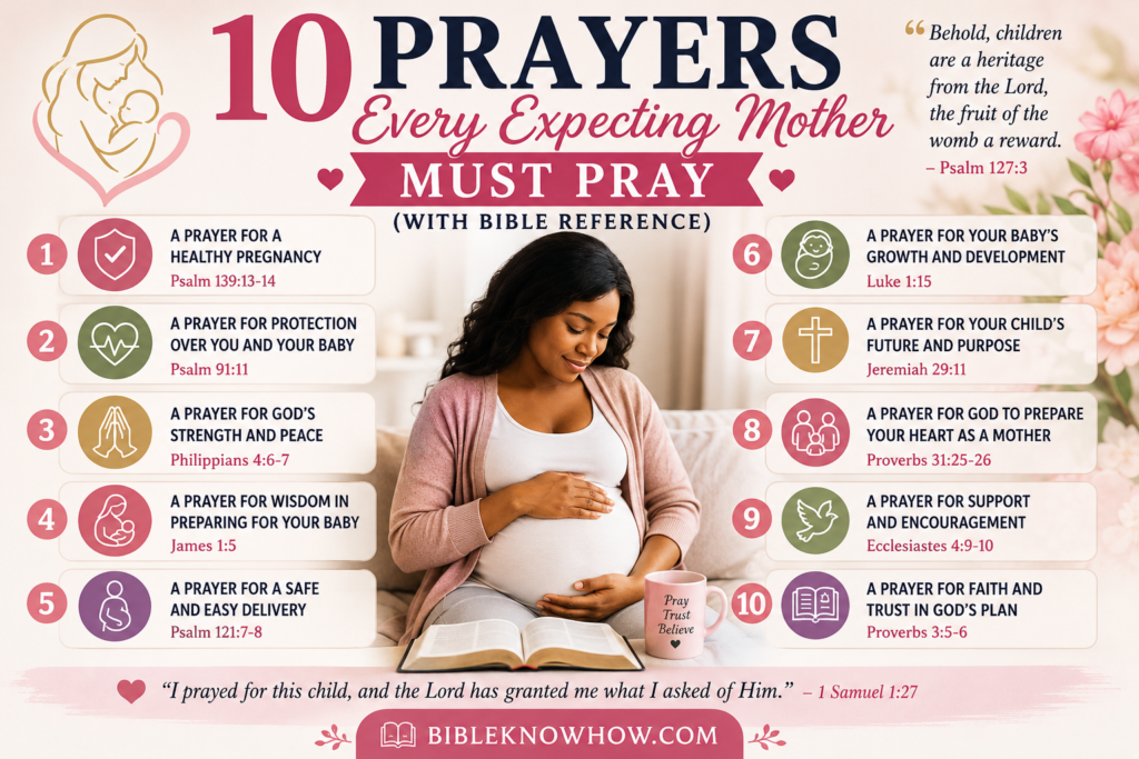 10 Prayers Every Expecting Mother Must PRAY (With Bible Reference) 10 Prayers Every Expecting Mother Must PRAY (With Bible Reference)